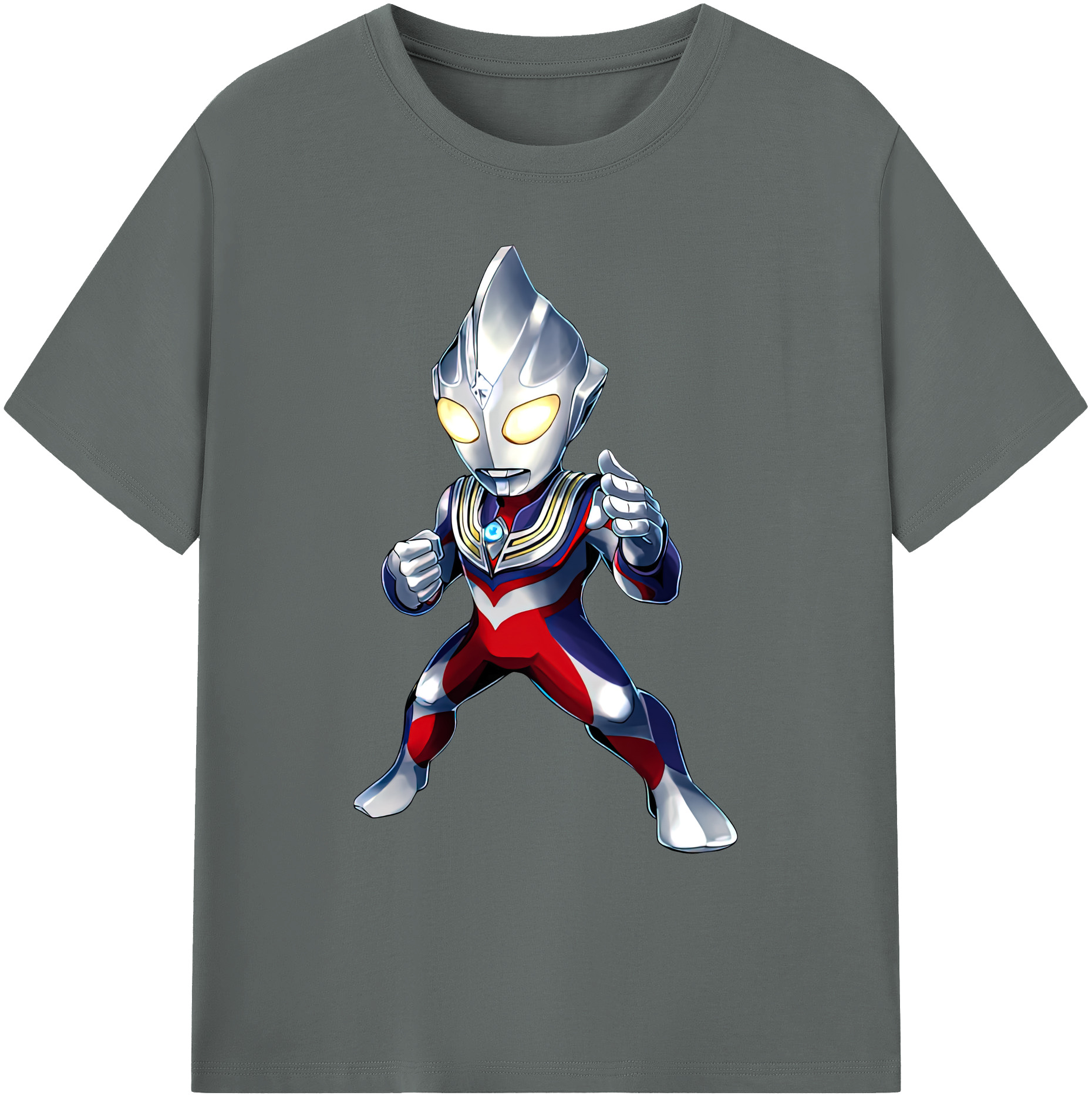 （画像用） ウルトラマン Ultraman 綿100％ メンズ半袖Tシャツ｜肌触りやわらか＆通気性